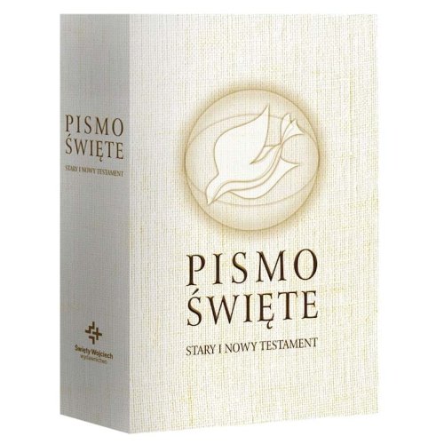 Pismo Święte ST i NT biała oprawa B5
