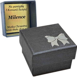 Pudełko na medalik - grawer