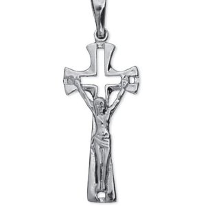 Srebrny krzyżyk do łańcuszka - 2,7 g - k110