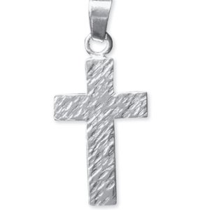 Srebrny krzyż stylowy do łańcuszka - 3,3 g - k160