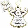 Podziękowanie dla Ojca Chrzestnego - Aniołek zawieszka