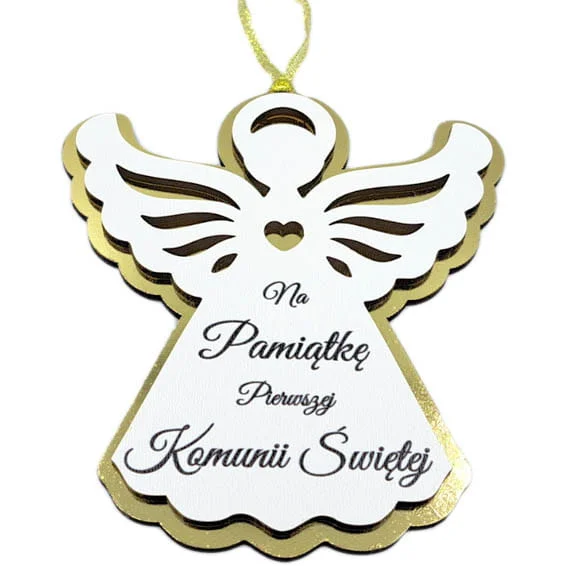 Aniołek zawieszka - Pamiątka Pierwszej Komunii Świętej