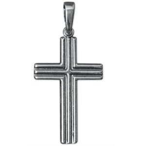 Srebrny krzyżyk zawieszka - srebro 925 - k3114