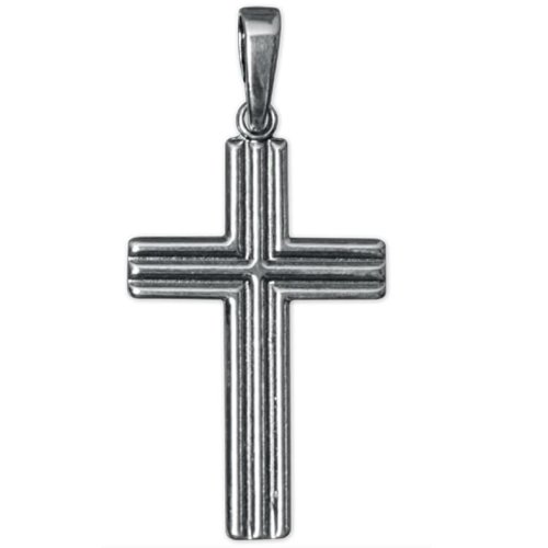 Srebrny krzyżyk zawieszka - srebro 925 - k3114