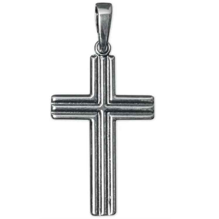 Srebrny krzyżyk zawieszka - srebro 925 - k3114