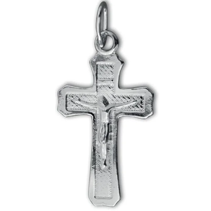Srebrny krzyżyk z pasyjką - srebro 925 - k3105