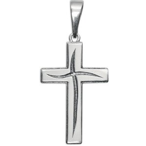 Krzyżyk do łańcuszka - srebro 925 - k3017