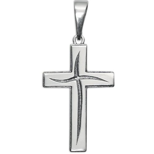 Krzyżyk do łańcuszka - srebro 925 - k3017