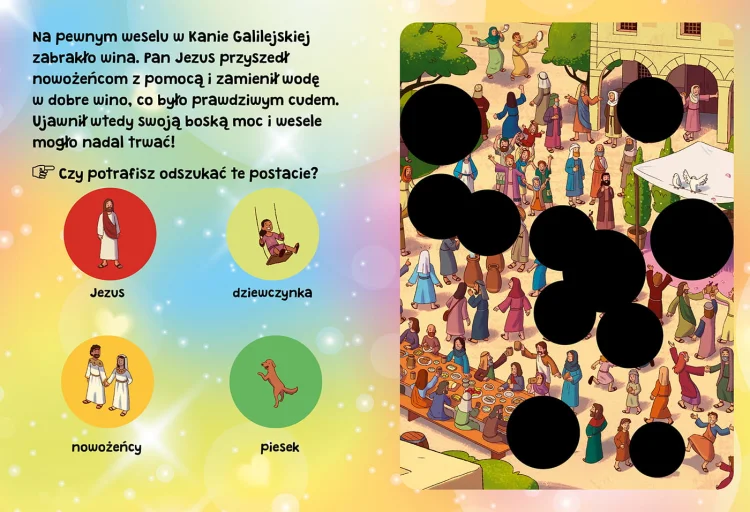 Zdrapywanka biblijna - Cuda Pana Jezusa