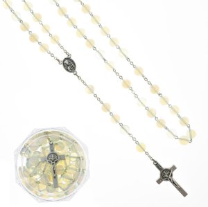 Różaniec z kamieni - OPAL