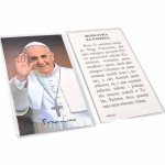 Obrazek laminowany - Papież Franciszek + modlitwa