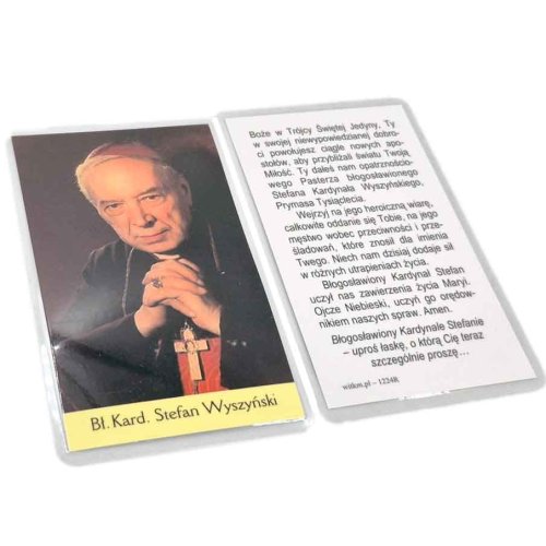 Obrazek laminowany - Bł. Kard. Stefan Wyszyński