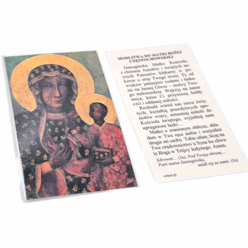 Obrazek laminowany - Matka Boska Częstochowska