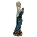 Figurka Matki Boskiej Bolesnej – 12 cm, ręcznie malowana, symbol siedmiu boleści, masa żywiczna. Figurka bokiem