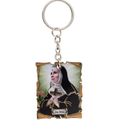 Brelok do kluczy - Święta Rita z Cascii