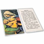 Matka Boska Karmiąca - obrazek laminowany