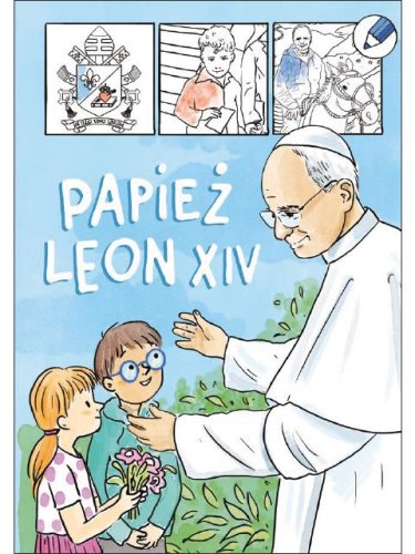 Leon XIV - kolorowanka dla dzieci