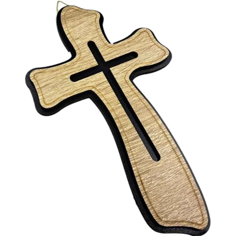 Krzyż do zawieszenia - stylowy - 22 cm