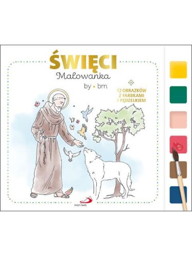 Święci - malowanka dla dzieci