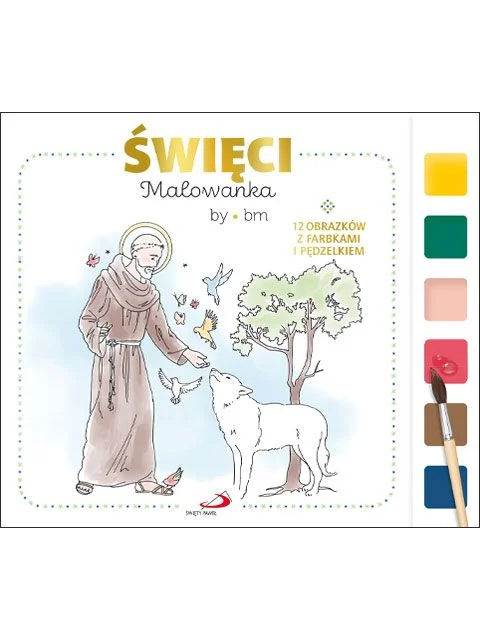 Święci - malowanka dla dzieci