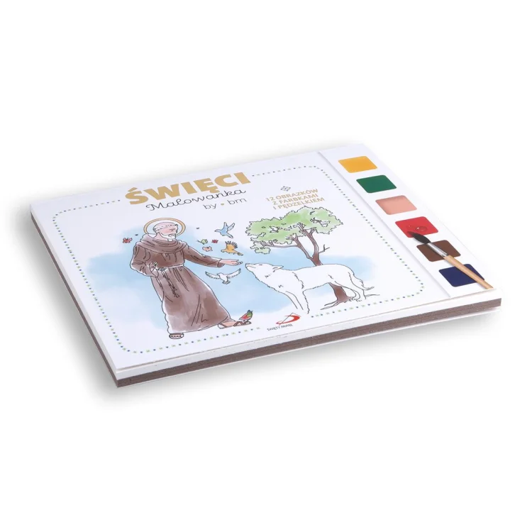 Święci - malowanka dla dzieci