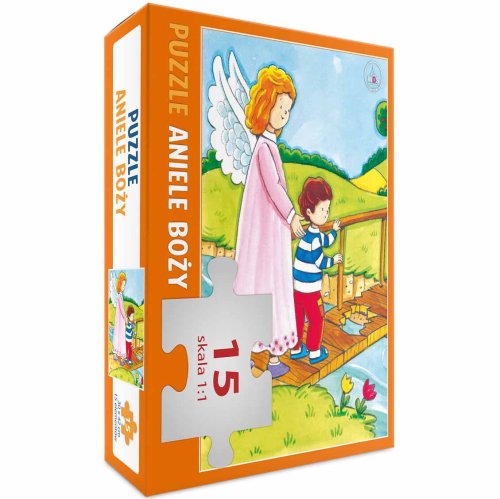 Puzzle Aniele Boży 15 elementów - dla dzieci