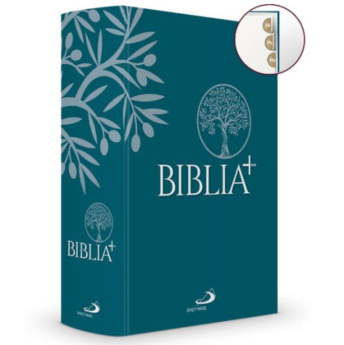 Biblia Plus - paginacja - turkusowa