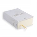 Biblia Plus - paginacja - biała płócienna