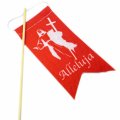 Chorągiewka Wielkanocna materiałowa - kolor - 20 szt.