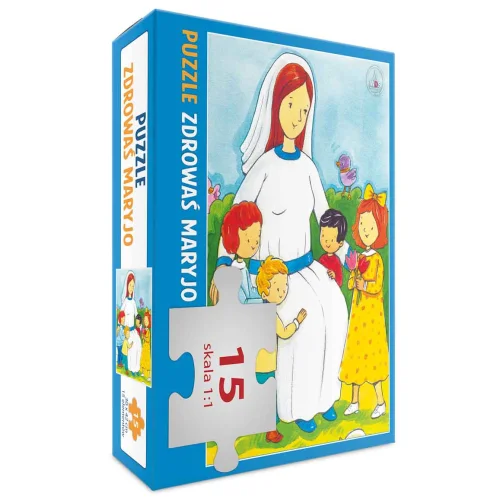 Puzzle Zdrowaś Maryjo 40 elementów - dla dzieci