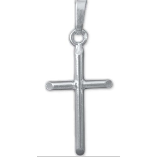 Srebrny krzyżyk prosty k156 - srebro 925
