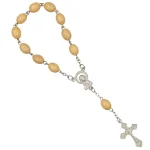 Różaniec dziesiątka - jasny - łańcuszek