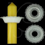 Okapnik na świece do 4,3 cm 