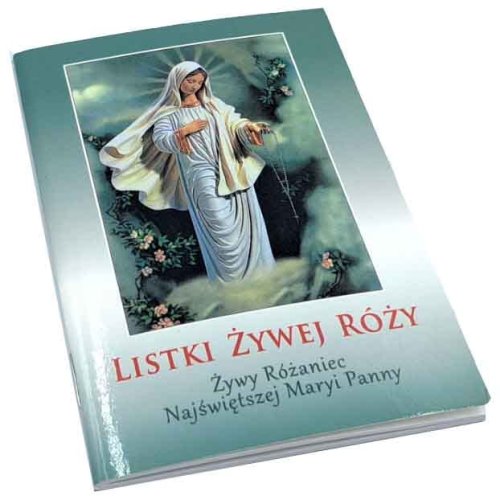 Listki Żywej Róży - Żywy Różaniec NMP - DUŻA CZCIONKA