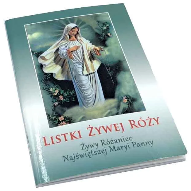 Listki Żywej Róży - Żywy Różaniec NMP - DUŻA CZCIONKA