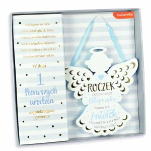 Aniołek na Roczek - zawieszka