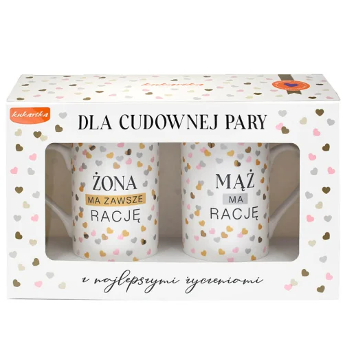 Kubki na ślub - dla cudownej pary