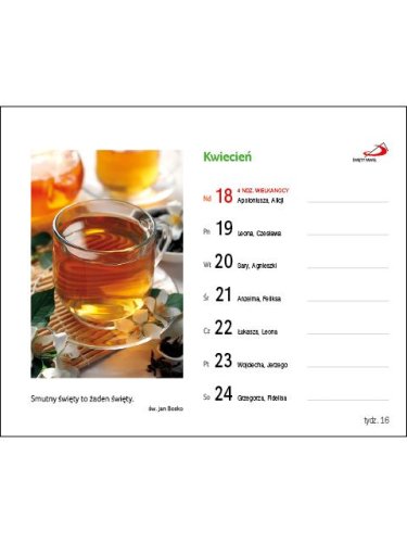 Czas na radość 2027 - kalendarz biurkowy