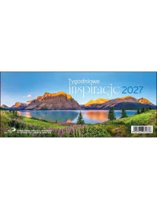 Tygodniowe inspiracje 2027 - kalendarz biurkowy