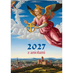 2027 z aniołami - kalendarz ścienny 