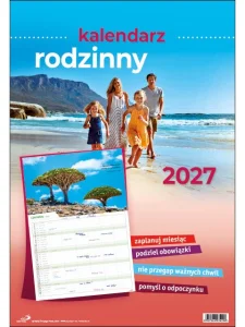 Kalendarz rodzinny 2027 - ścienny