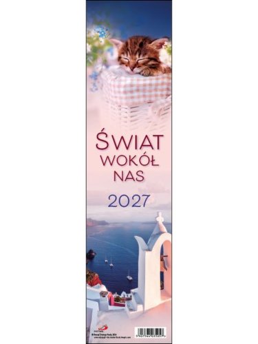 Świat wokół nas 2027 - kalendarz ścienny