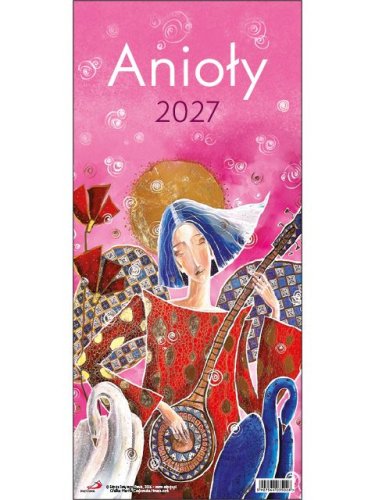 Kalendarz Anioły 2027 - ścienny