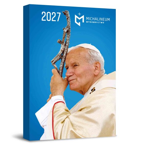 Kalendarz kieszonkowy 2027 - św. Jan Paweł II