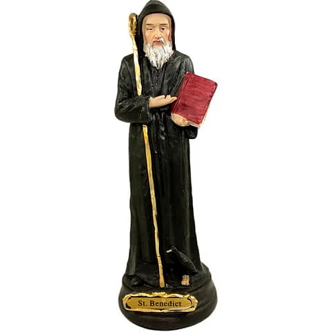 Figurka Świętego Benedykta 20 cm