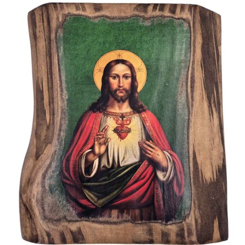 Ikona Najświętsze Serce Pana Jezusa 28 cm wik