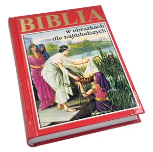 Biblia w obrazkach dla najmłodszych - czerwona