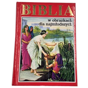 Biblia w obrazkach dla najmłodszych - czerwona