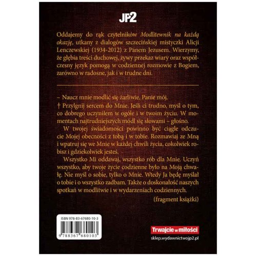 Modlitewnik na każdą okazję - Alicja Lenczewska