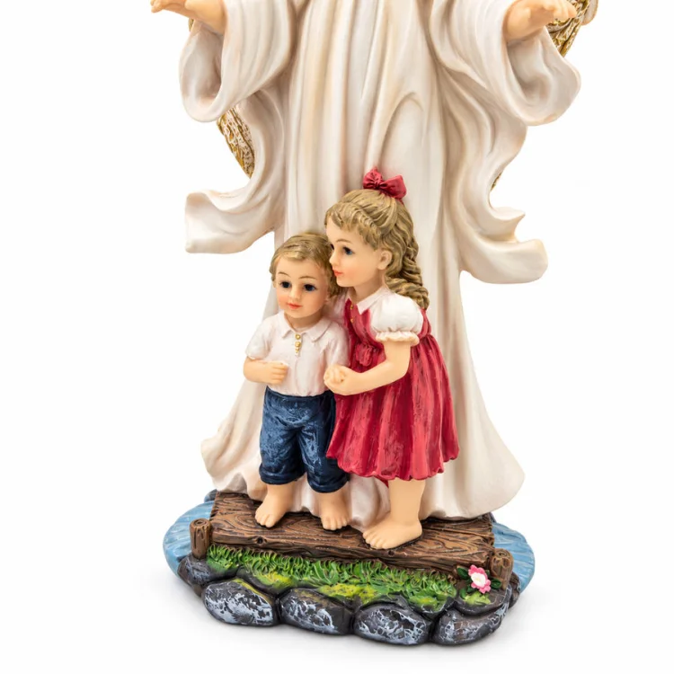 Anioł Stróż nad dziećmi - figura 30 cm - zbliżenie